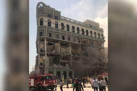 Video: Explota el Hotel Saratoga de Cuba