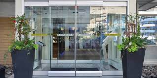 Automatic Frameless Glass Sliding Doors