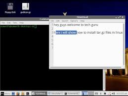 install tar gz files in linux lite