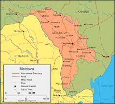 Interactive moldova map on googlemap. Moldova Map And Satellite Image