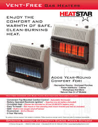 Vent Free Gas Heaters Manualzz