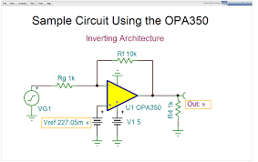 Design Of Op Amp Circuits Tina And