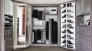 Are you wondering how to maximize storage space in your smaller closet? Luxury Walk In Closet Design With 2 Rotating Closet Organizers