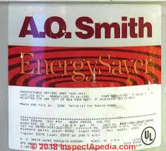 A O Smith Water Heater Age Or Manuals Ao Smith