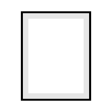 Photo Frame Icon For Digital Wall Art