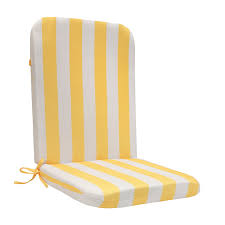 Back Chair Cushion Cabana Stripes