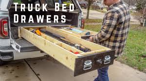 How To Build Truck Bed Drawers // SUV Drawer // DIY YouTube