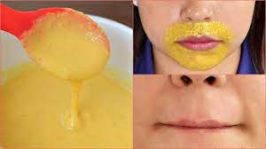 remove upper lips hair naturally