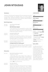 resume examples restaurant manager template builder server customize this Pinterest