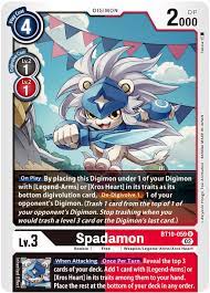 Spadamon - Xros Encounter - Digimon Card Game