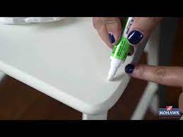 repairing white furniture with the 3 in