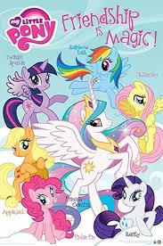 My Little Pony Friendship Poster Plus