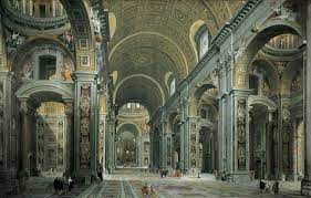 It was at ospb that charlemagne was crowned the emperor of the holy roman empire in on christmas day in 800. The Interior Of St Peter S Basilica In Vatican City