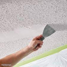 tools for popcorn ceiling removal