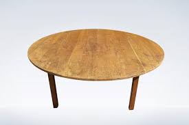 Round Antique Oak Table 6ft Diameter
