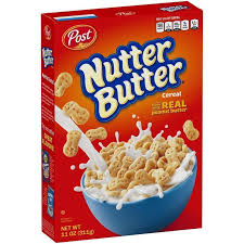There are 130 calories in 2 cookies (25 g) of nabisco nutter butter.: Post Nutter Butter Cerials With Real Peanut Butter 311g 8 49