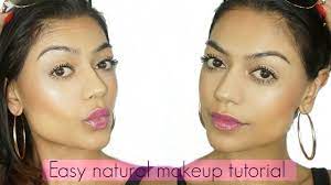 quick easy natural makeup tutorial no