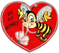 Browse this featured selection from the web for use in websites, blogs, social media and your other products. Royalty Free Clipart Image Retro Valentine S Day Card With A Bee Asking To Be My Honey