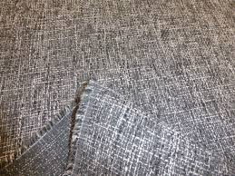 black chunky weave upholstery fabric