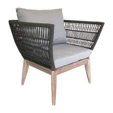 Place this charming chair on your patio or porch. Fisherman Mixed Material Garden Arm Chairs 2 Set Buy Online At Qd Stores