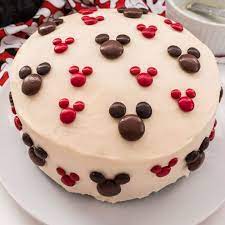 Mickey Mouse Cake Designs gambar png