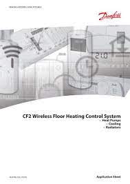 cf2 wireless floor heating control