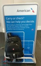american airlines carry on bag size