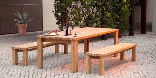 My outdoor furniture is quite literally a breath of fresh air! Barlow Tyrie Titan 8 Seater Garden Dining Table And Benches Set Rustic Teak Plus A Free Care Product