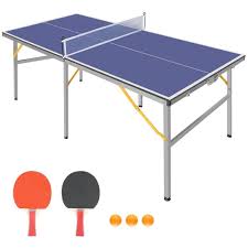 table tennis paddles and 3