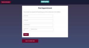mvd direct appointments motor vehicle