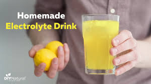 homemade electrolyte drink healthy
