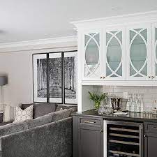 Frosted Glass Living Room Cabinets