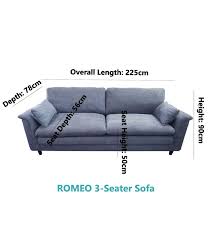 3 Seat Couch 3 Seat Sofa Elechome