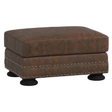 foster leather ottoman 5371lmo by