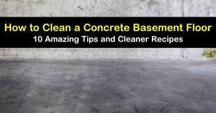 Clean A Concrete Basement Floor