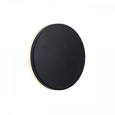 Nordlux Artego Round Black Outdoor Wall
