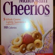 multi grain cheerios and nutrition facts
