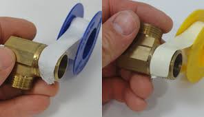 When To Use Ptfe Teflon Yellow Or White Tapes Or Pipe Dope