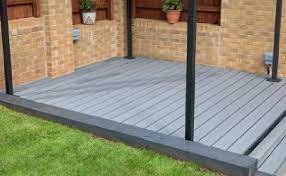 How To Lay Composite Decking On Grass