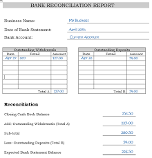 Bank Reconciliation Statements
