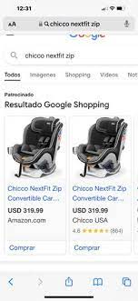 Car Seat Chicco Nextfit Zip Convertible