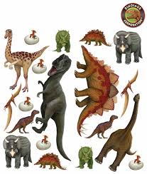 dinosaur stickers wall mural collection
