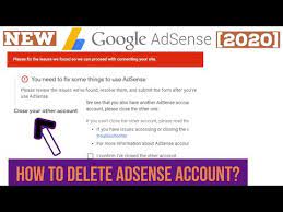 How to delete adsense account | How to close adsense account | delete  adsense account 2023 - YouTube