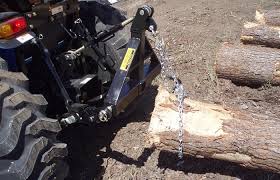 ag industrial earth and turf log hitch