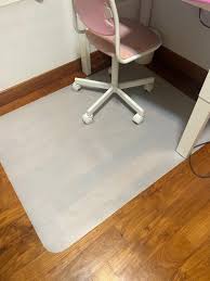 frosted floor chair mat protector