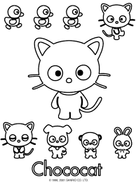 Download as svg vector, transparent png, eps or psd. Http Www Hellokitty Fr Misc Chococat Coloriage Chococat Color1 Gif Hello Kitty Printables Coloring Pages Free Coloring Pages