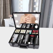 portable travel makeup train case