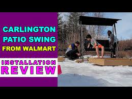 We Got A New Carlington Patio Swing By