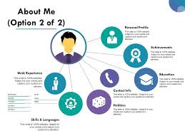 About Me Ppt Slide Themes Powerpoint Presentation Graphics