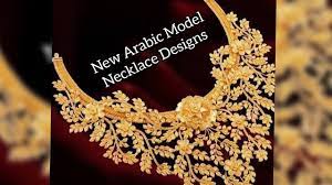 arabic necklace and choker designs